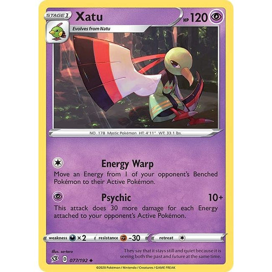 Image for Xatu (077/192) (SWSH02) - Pokemon