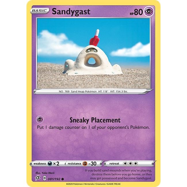 Image for Sandygast (081/192) (SWSH02) - Pokemon