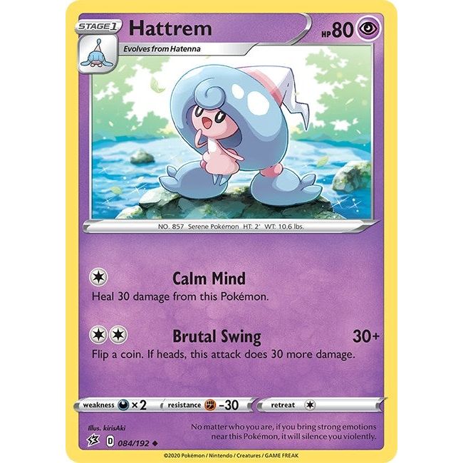 Image for Hattrem (084/192) (SWSH02) - Pokemon