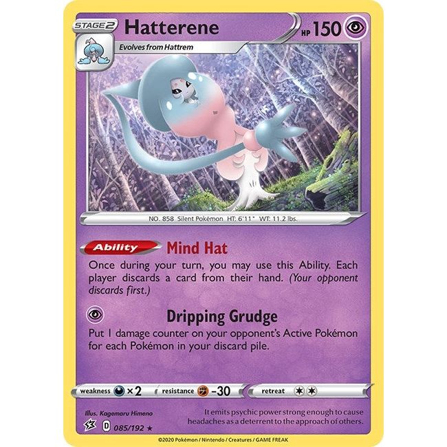 Image for Hatterene (085/192) (SWSH02) - Pokemon