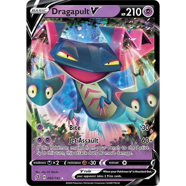Image for Dragapult V (092/192) (SWSH02) - Pokemon