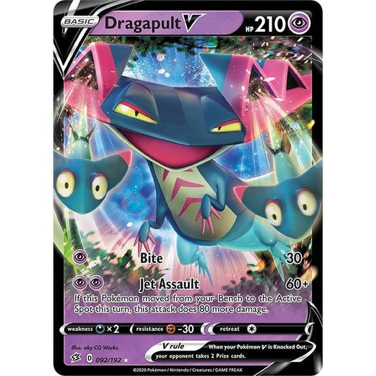 Image for Dragapult V (092/192) (SWSH02) - Pokemon
