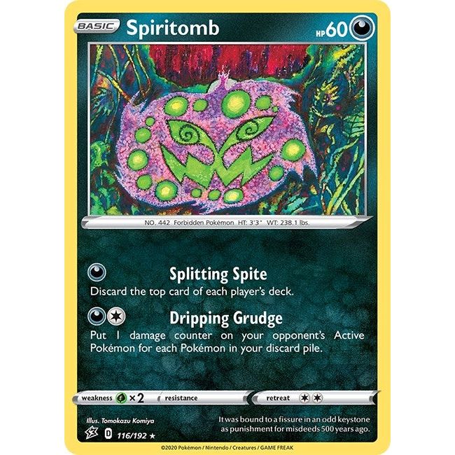 Image for Spiritomb (116/192) (SWSH02) - Pokemon