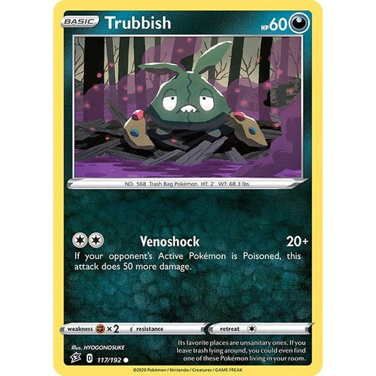 Image for Trubbish (117/192) (SWSH02) - Pokemon