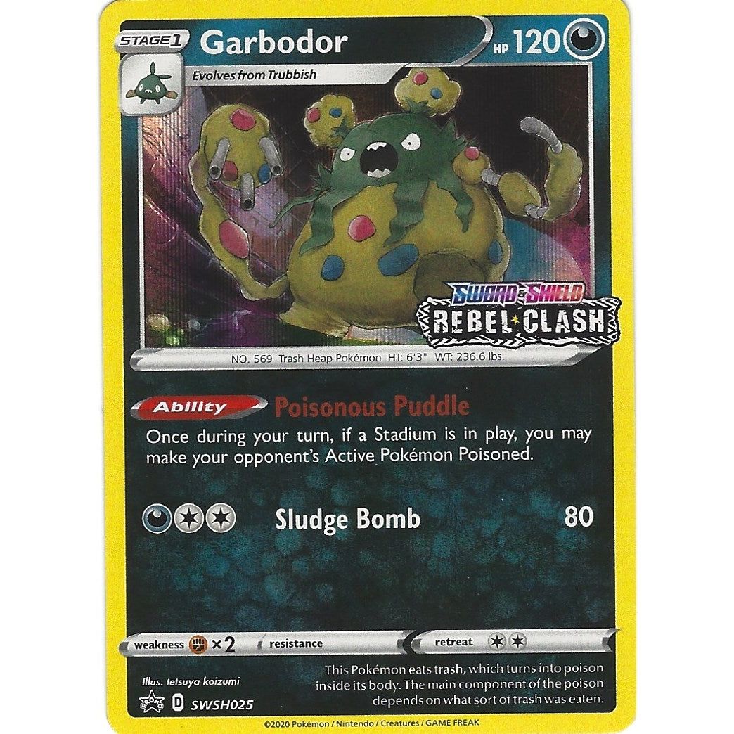 Image for Garbodor - SWSH025 (Prerelease) (SWSH025) (SWSD) - Pokemon