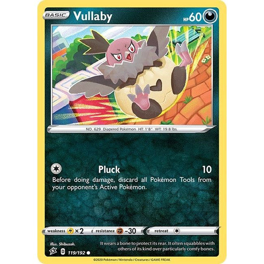 Image for Vullaby (119/192) (SWSH02) - Pokemon