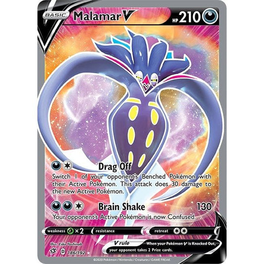 Image for Malamar V (Full Art) (186/192) (SWSH02) - Pokemon