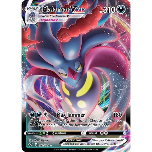 Image for Malamar VMAX (122/192) (SWSH02) - Pokemon