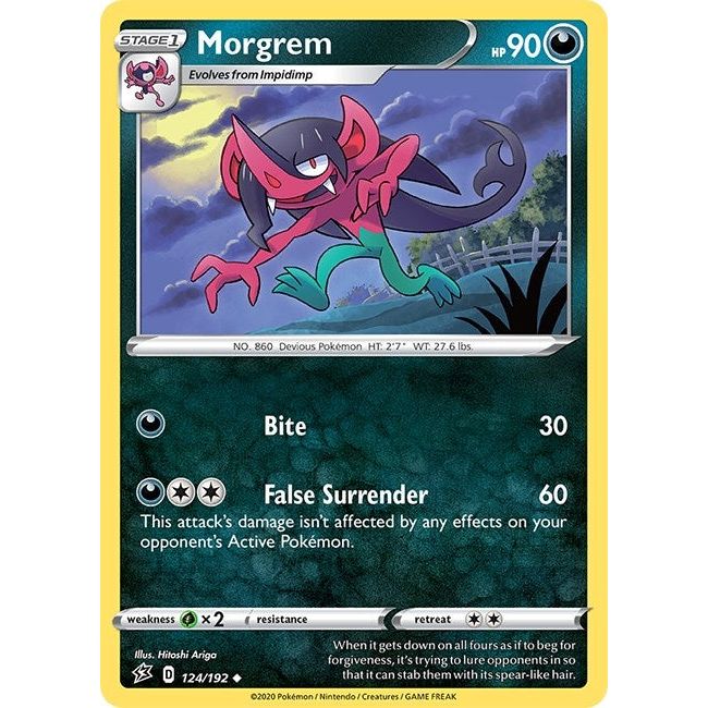 Image for Morgrem (124/192) (SWSH02) - Pokemon