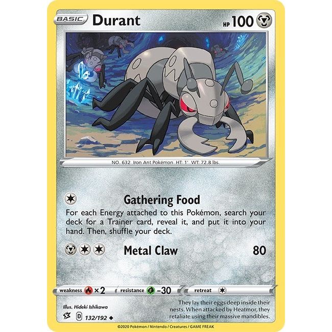 Image for Durant (132/192) (SWSH02) - Pokemon