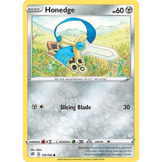 Image for Honedge (133/192) (SWSH02) - Pokemon