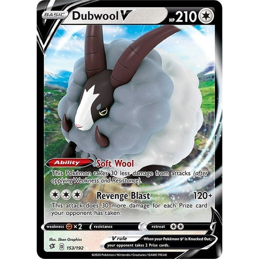 Image for Dubwool V (153/192) (SWSH02) - Pokemon