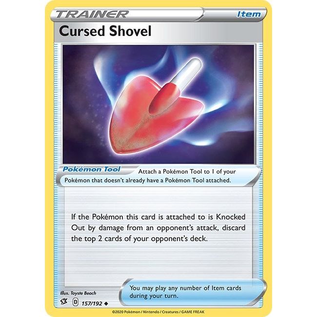 Image for Cursed Shovel (157/192) (SWSH02) - Pokemon