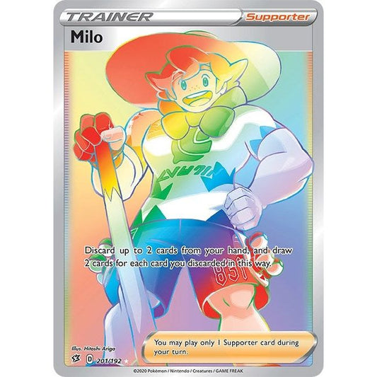 Image for Milo (Secret) (201/192) (SWSH02) - Pokemon