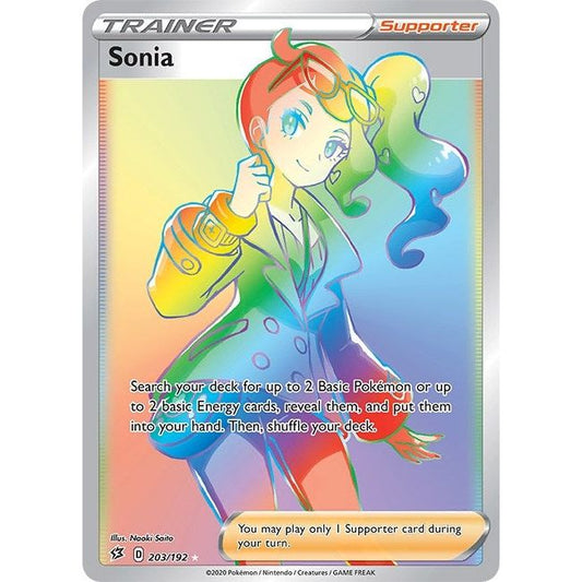 Image for Sonia (Secret) (203/192) (SWSH02) - Pokemon