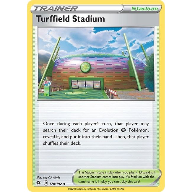 Image for Turffield Stadium (170/192) (SWSH02) - Pokemon