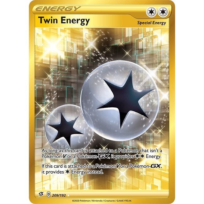 Image for Twin Energy (Secret) (209/192) (SWSH02) - Pokemon