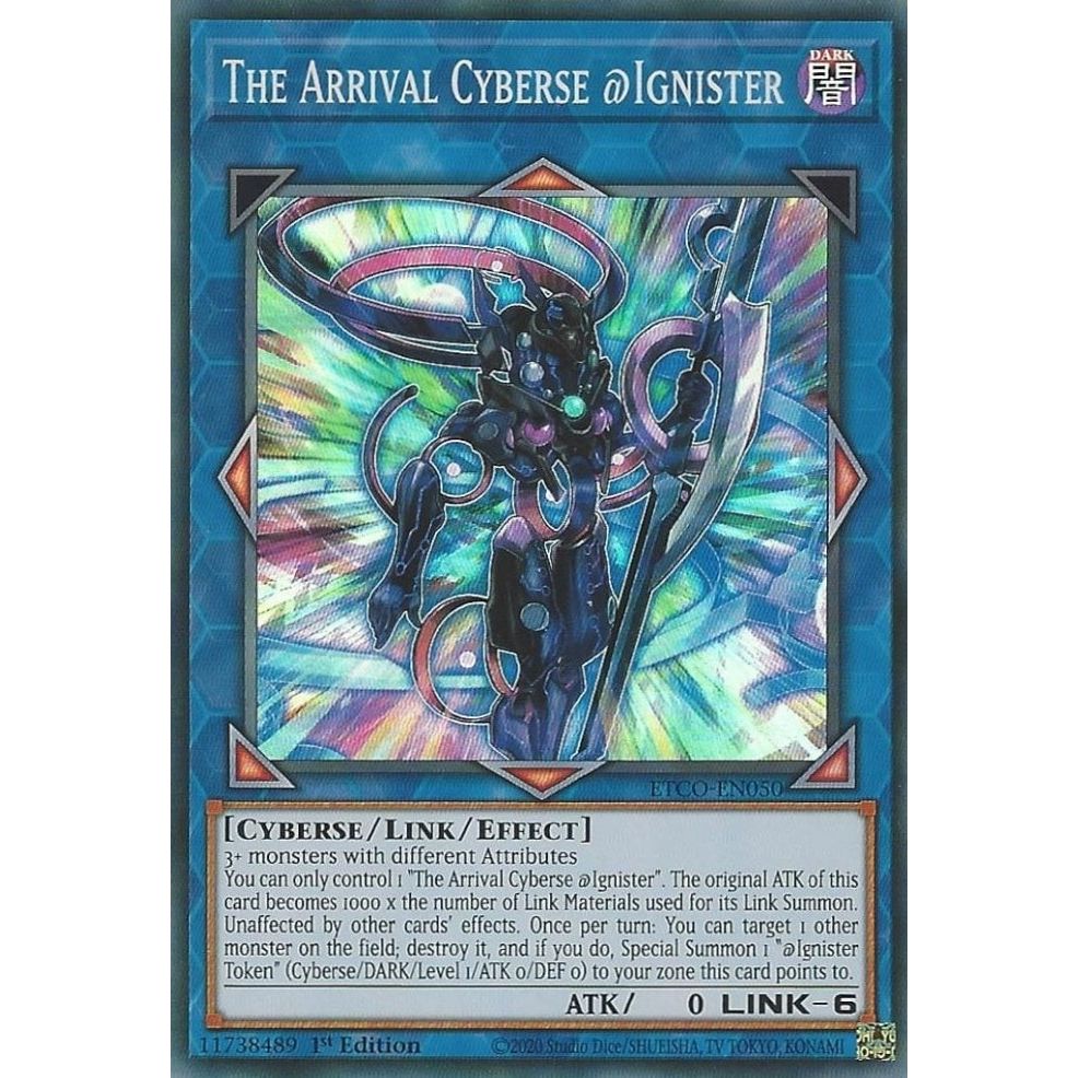 Image for The Arrival Cyberse @Ignister (ETCO-EN050) (ETCO) - YuGiOh