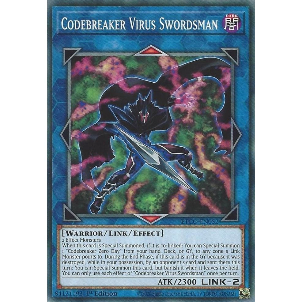 Image for Codebreaker Virus Swordsman (ETCO-EN052) (ETCO) - YuGiOh