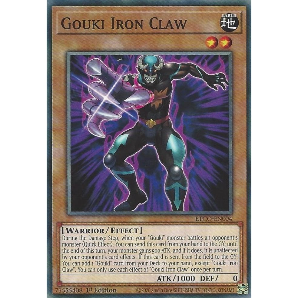Image for Gouki Iron Claw (ETCO-EN004) (ETCO) - YuGiOh