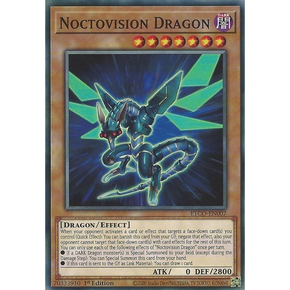 Image for Noctovision Dragon (ETCO-EN007) (ETCO) - YuGiOh