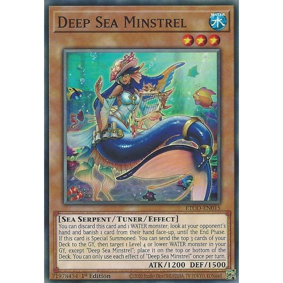 Image for Deep Sea Minstrel (ETCO-EN015) (ETCO) - YuGiOh