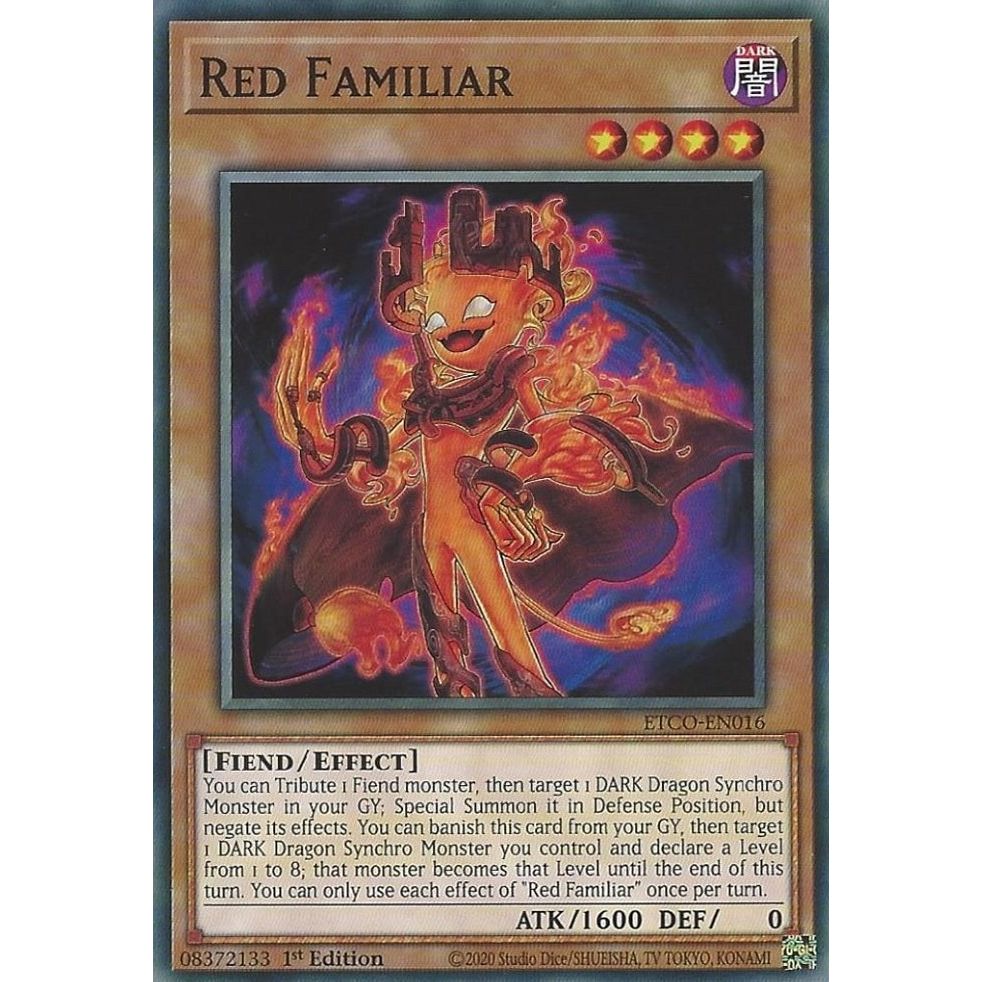 Image for Red Familiar (ETCO-EN016) (ETCO) - YuGiOh