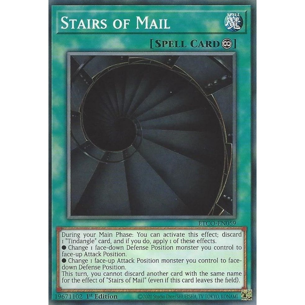 Image for Stairs of Mail (ETCO-EN059) (ETCO) - YuGiOh