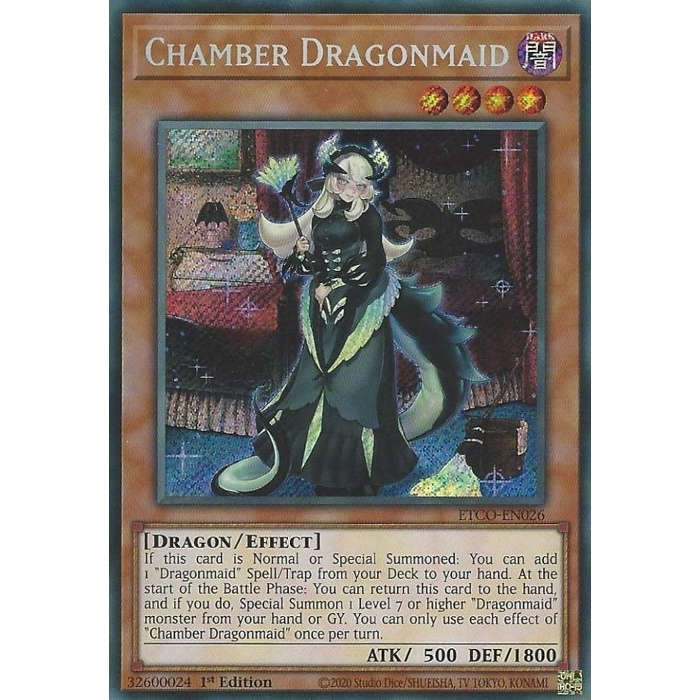 Image for Chamber Dragonmaid (ETCO-EN026) (ETCO) - YuGiOh