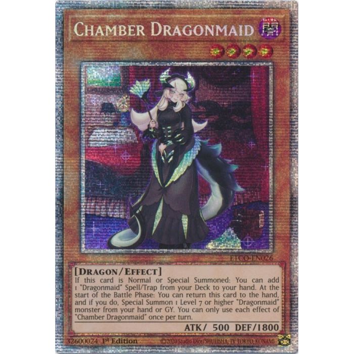 Image for Chamber Dragonmaid (Starlight Rare) (ETCO-EN026) (ETCO) - YuGiOh