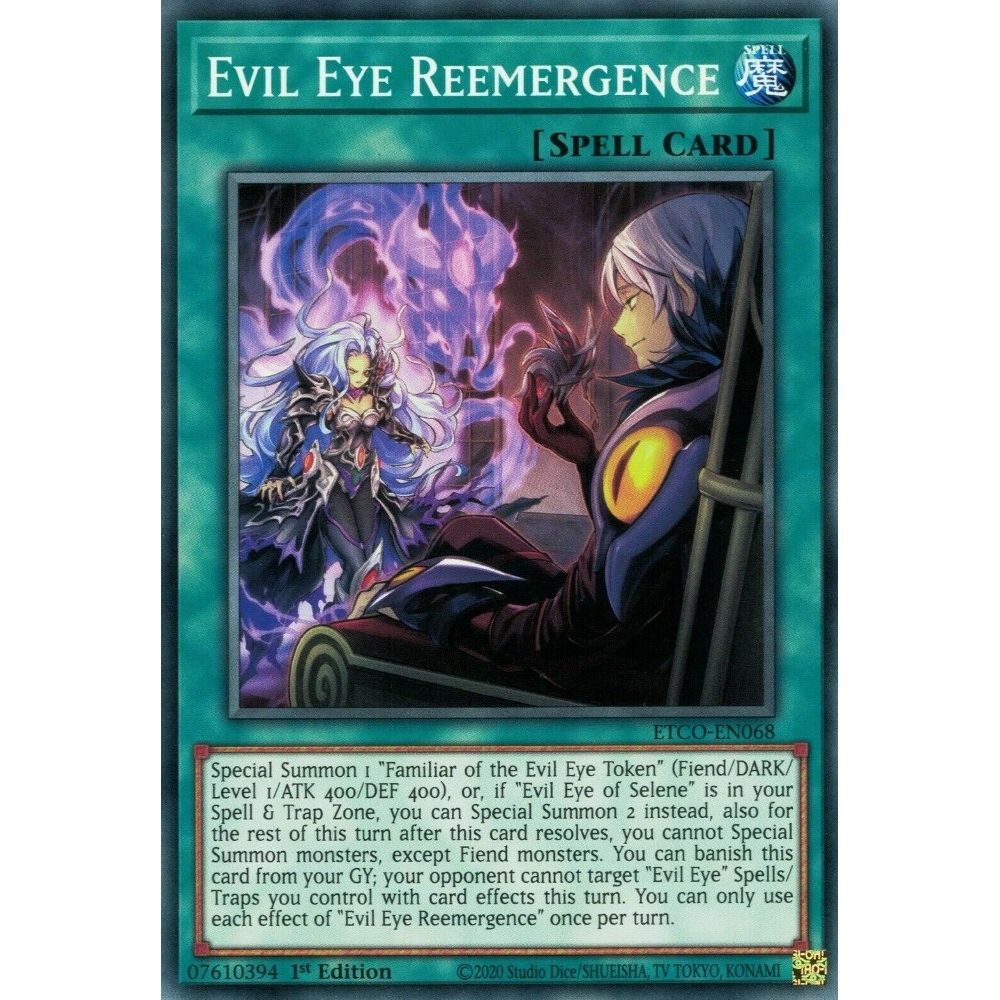 Image for Evil Eye Reemergence (ETCO-EN068) (ETCO) - YuGiOh