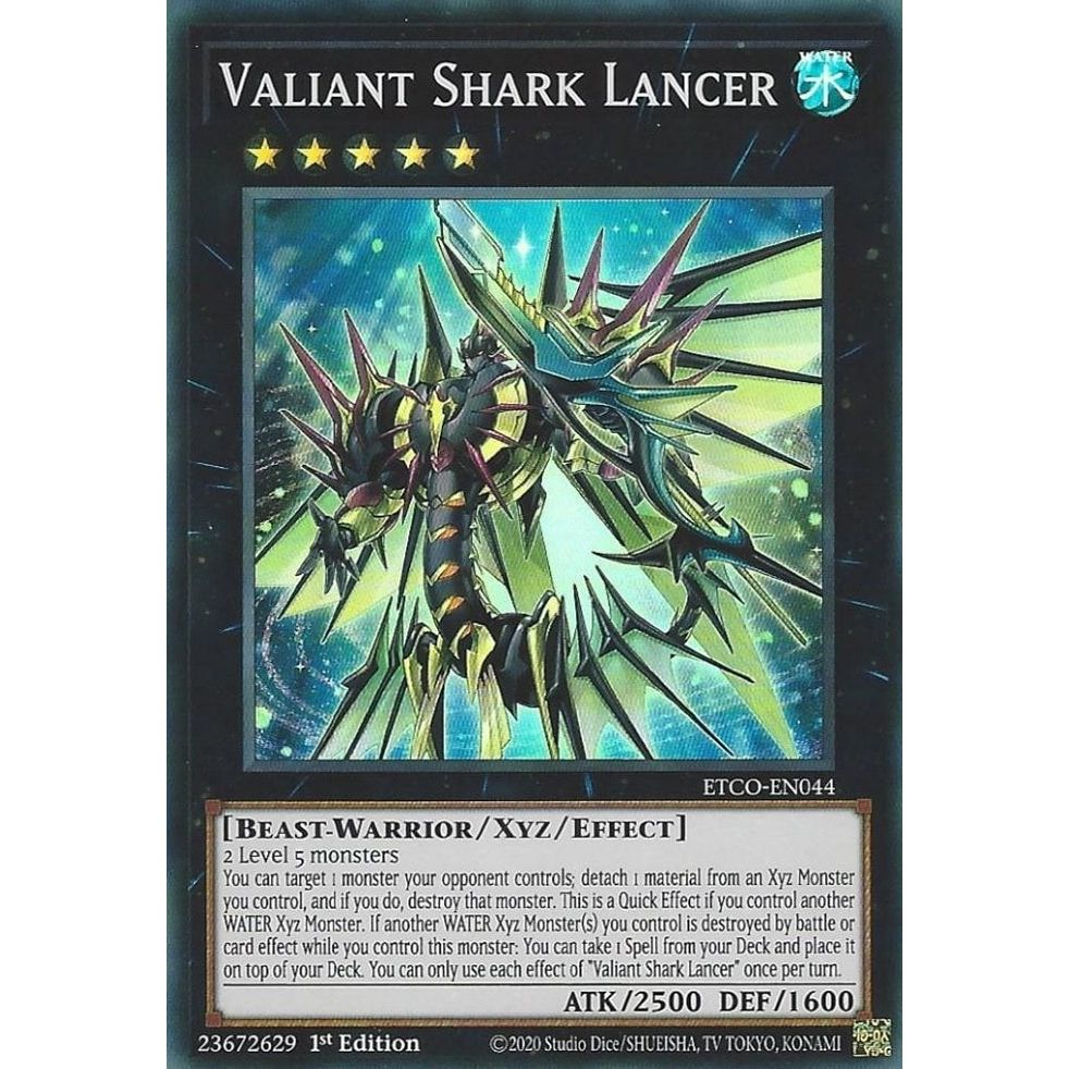 Image for Valiant Shark Lancer (ETCO-EN044) (ETCO) - YuGiOh