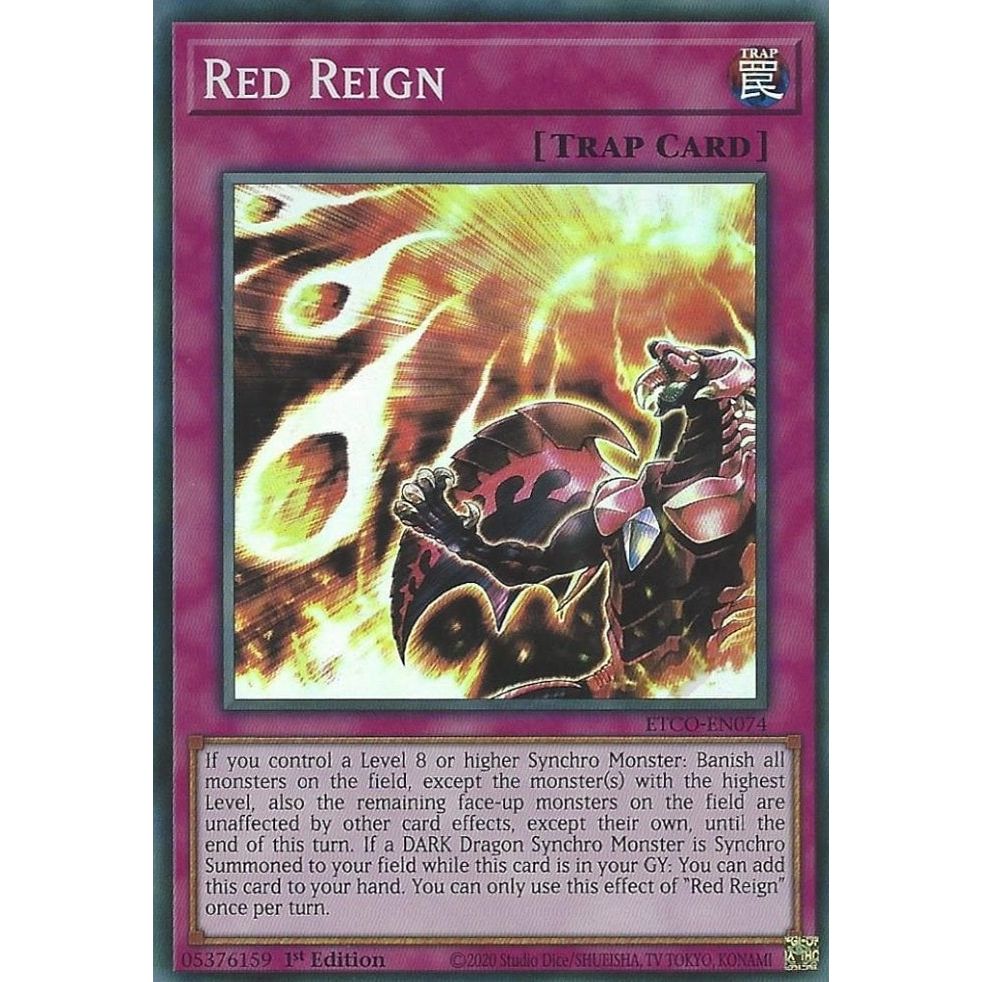 Image for Red Reign (ETCO-EN074) (ETCO) - YuGiOh