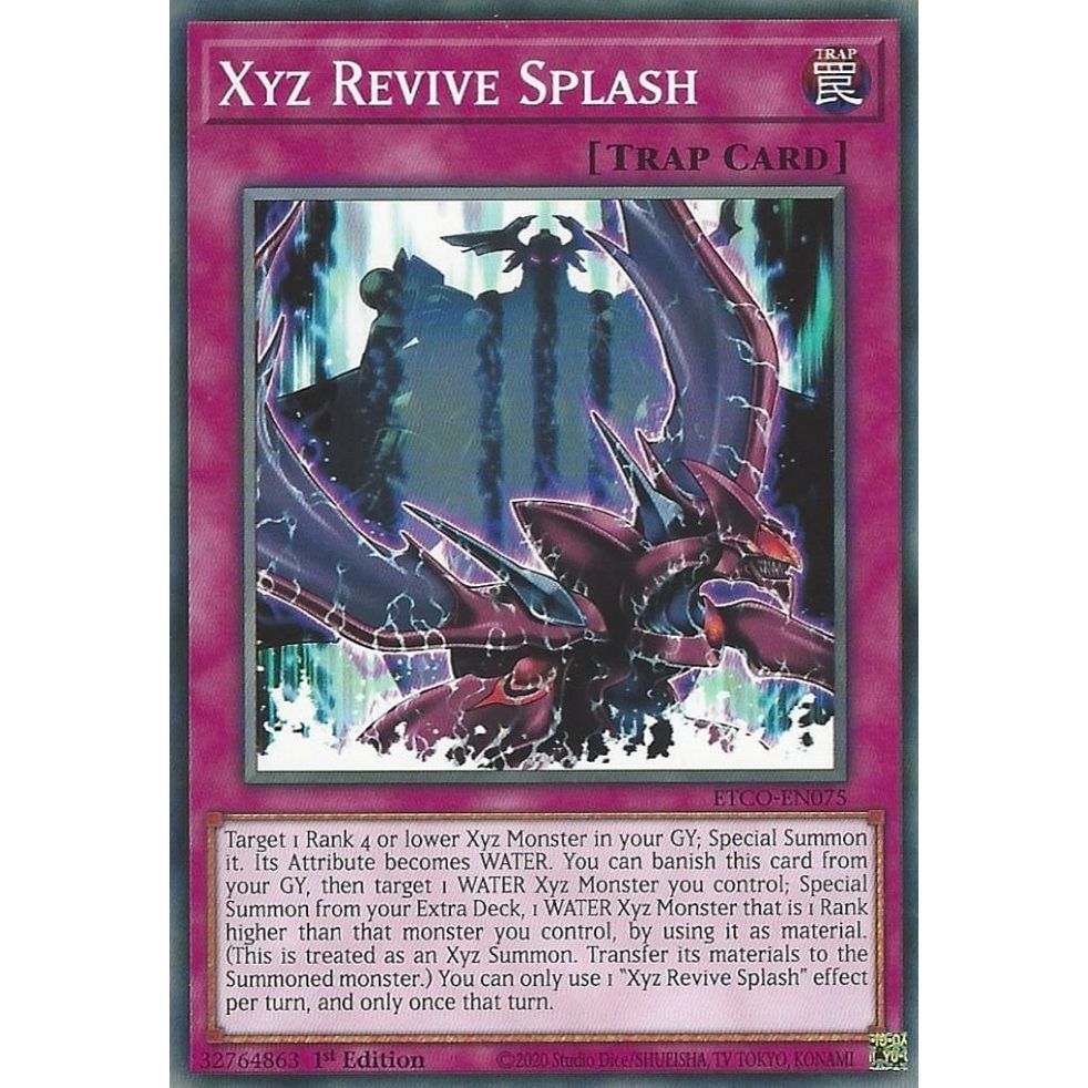Image for Xyz Revive Splash (ETCO-EN075) (ETCO) - YuGiOh