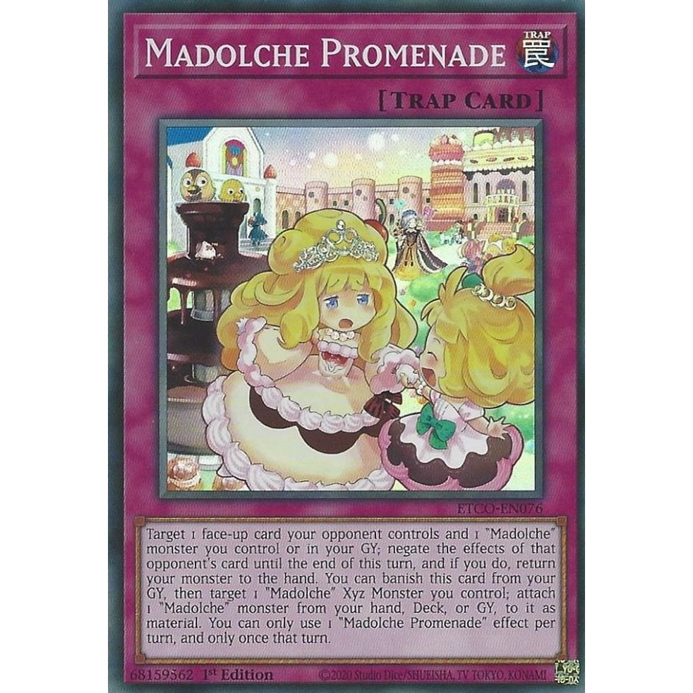 Image for Madolche Promenade (ETCO-EN076) (ETCO) - YuGiOh