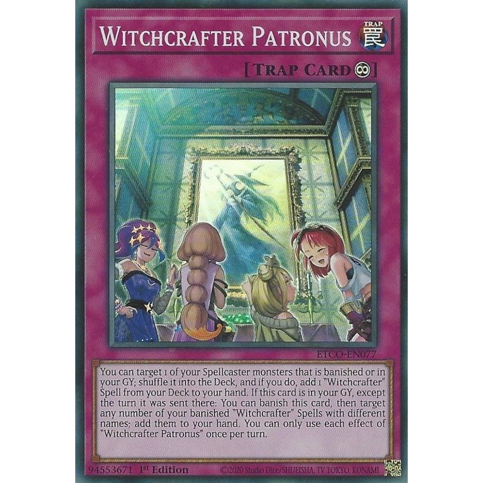 Image for Witchcrafter Patronus (ETCO-EN077) (ETCO) - YuGiOh