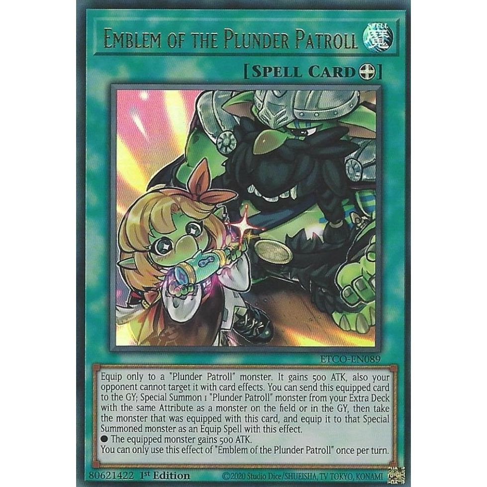 Image for Emblem of the Plunder Patroll (ETCO-EN089) (ETCO) - YuGiOh