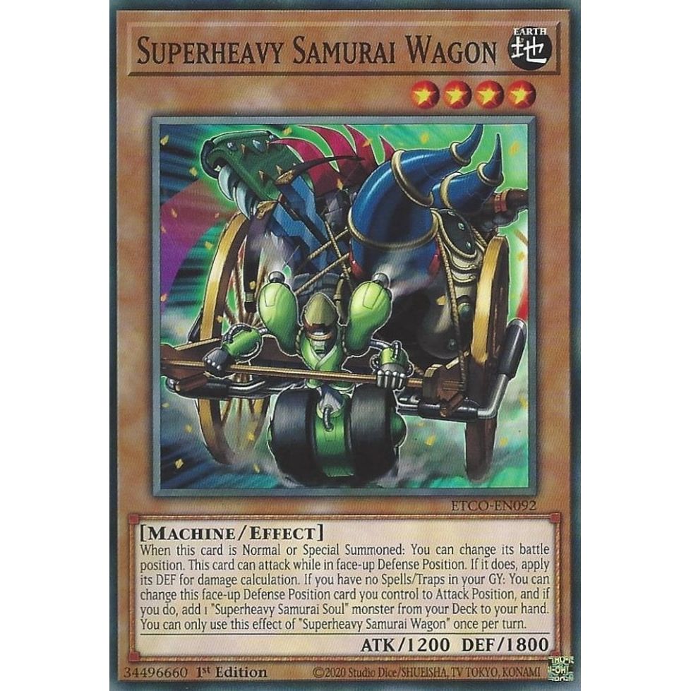 Image for Superheavy Samurai Wagon (ETCO-EN092) (ETCO) - YuGiOh