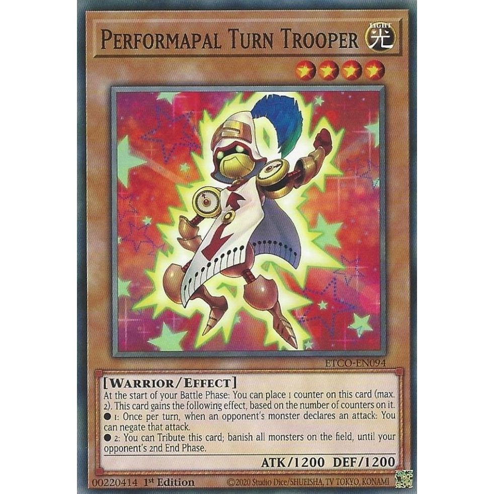 Image for Performapal Turn Trooper (ETCO-EN094) (ETCO) - YuGiOh