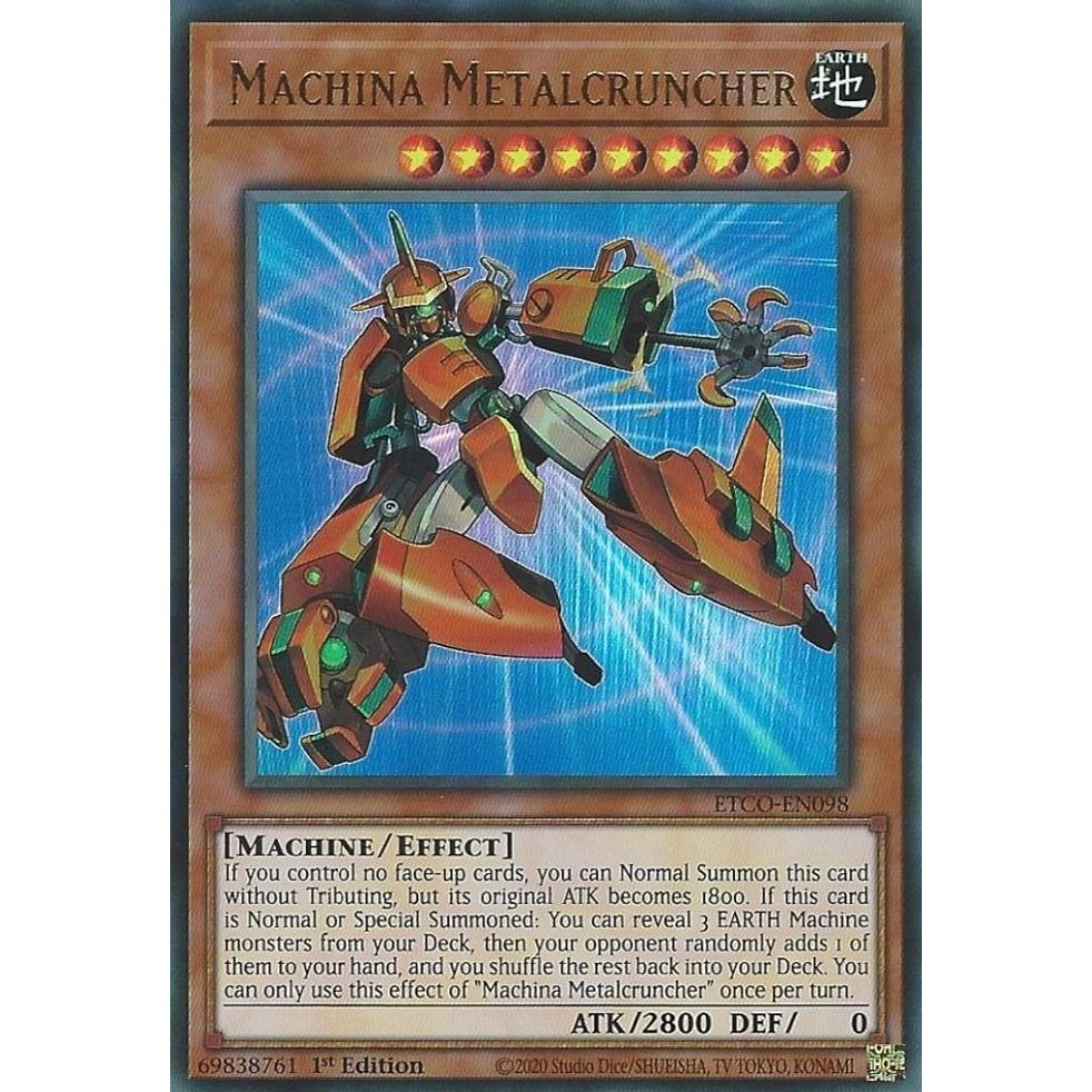 Image for Machina Metalcruncher (ETCO-EN098) (ETCO) - YuGiOh