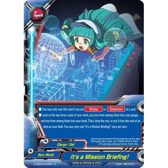 Image for It's a Mission Briefing! (S-UB05/0028EN) (S-UB05) - Future Card BuddyFight