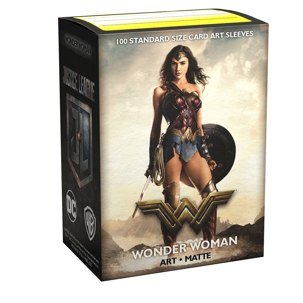 Image for Dragon Shield Limited Edition Art Sleeves - Justice League: Wonder Woman (100-Pack) - Card Sleeves