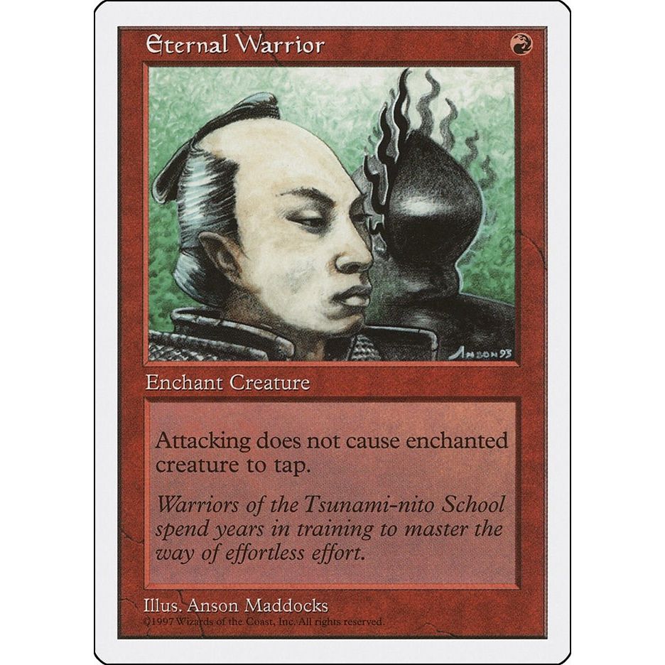 Image for Eternal Warrior (5ED) - Magic: The Gathering