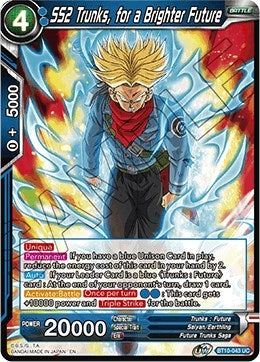 Image for SS2 Trunks, for a Brighter Future (BT10-043) (DBS-B10) - Dragon Ball Super: Masters