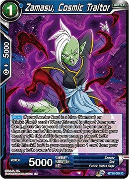 Image for Zamasu, Cosmic Traitor (BT10-054) (DBS-B10) - Dragon Ball Super: Masters