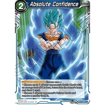 Image for Absolute Confidence (BT10-059) (DBS-B10) - Dragon Ball Super: Masters