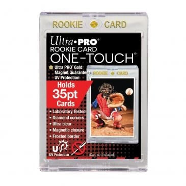 Image for 35PT Rookie Card UV One-Touch Magnetic Holder - Collectible Storage
