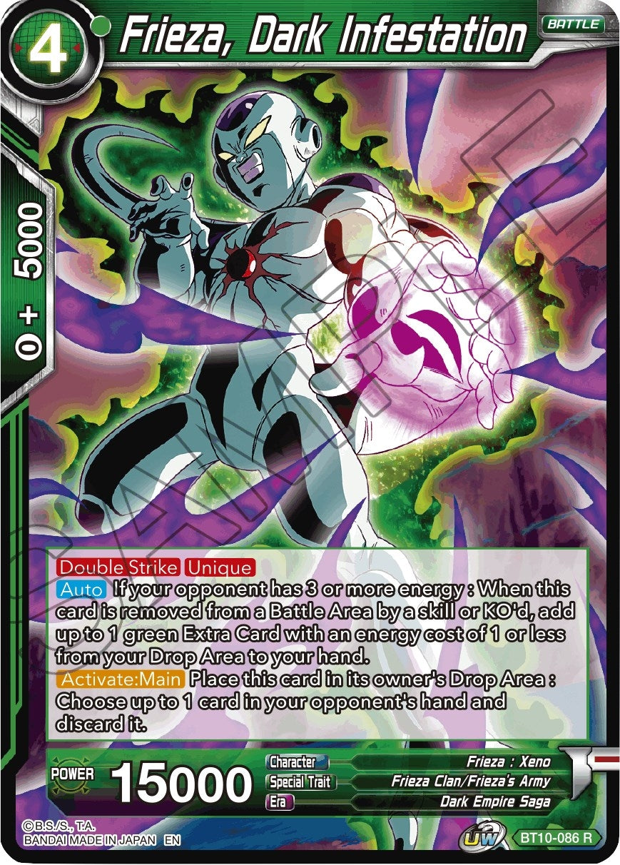 Image for Frieza, Dark Infestation (BT10-086) (DBS-B10) - Dragon Ball Super: Masters