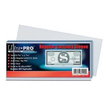 Image for Ultra PRO Currency Soft Sleeves (100-Pack) - Card Sleeves