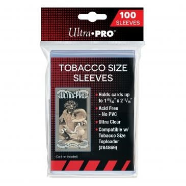 Image for Ultra PRO Tobacco Card Soft Sleeves (100-Pack) - Card Sleeves